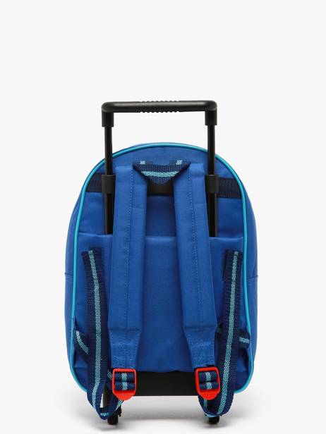 Mini Rugzak Op Wieltjes Paw patrol Blauw go pups go 4543 ander zicht 4